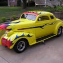 1939 Chevy chopped top coupe gasser, hot rod, street rod, drag car, pro street