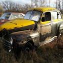 1939 Ford 4 Door Sedan  Black/Yellow   Manual