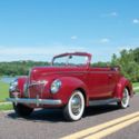 1939 Ford DeLuxe Convertible, steel-bodied convertible, Flathead V-8,rumble seat