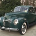 1939 Ford Deluxe Original AACA &quot;No Street Rod&quot; Chrome, Banjo Wheel, Runs Perfect