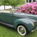1939 Ford Deluxe RARE Convertible