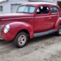 1939 Ford Tudor Deluxe 2 Door Sedan project