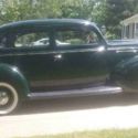 1939 FORD TUDOR DELUXE SEDAN - DARTMOUTH GREEN - EXCELLENT CONDITION