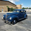 1939 Plymouth P7 2 Door Sedan, Aviator Blue