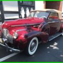 1940 Buick Convertible, Straight 8, 3-speed Manual Trans, RWD