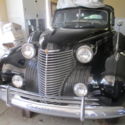 1940 Cadillac 75 open chauffeur compartment Towncar.  One of 14  by Fleetwood.