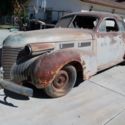1940 Cadillac Coupe 62 Series Original, True Barn Find