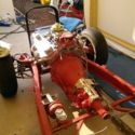 1940 Chevrolet Business Coupe Rolling Chassis Fatman Frame Mustang II Front End