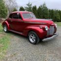 1940 Chevy Special Deluxe Coupe All Steel Street Rod Custom Candy Apple Mint