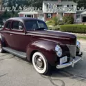 1940 Dark Plum Flathead 8 Manual Restored Perfect Show Car