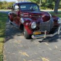 1940 Dodge D14 Red RWD Manual Business Coupe