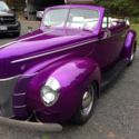 1940 Ford Convertible Street Rod, All Steel, Professionally built, Show winner