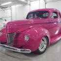 1940 Ford Coupe  0 Dark Pink  502 Crate engine Automatic