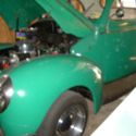 1940 FORD COUPE car 4 SPEED/ &#034;1957 283 CORVETTE ENGINE&#034; & GLASS PACKS. NON-CUT.