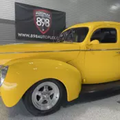 1940 Ford Coupe Coupe Yellow Deluxe