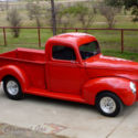 1940 Ford Custom Pickup Truck - Red with Flames 400 V8 Street Rod Muncie 4 speed