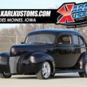 1940 Ford Deluxe 2 Door Sedan Coupe Hard Top Black Cherry SBC 350 ZZ4 700R4