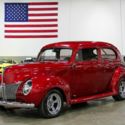 1940 Ford Deluxe  7329 Miles Red  350 Auto TH350