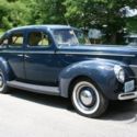 1940 Ford Deluxe Blue Sedan Low Miles Excellent Condition Family Owned Garaged