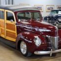 1940 Ford Deluxe, Burgundy/Maroon with 9700 Miles available now!