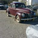 1940 FORD DELUXE BUSINESS COUPE—ORIGINAL—-STORED IN GARAGE SINCE 1973--$19800.00