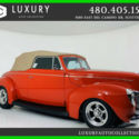 1940 Ford Deluxe Conv Red *Trade/Financing 480.418.6160*