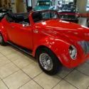 1940 FORD DELUXE CONVERIBLE VW 1600CC RESTOMOD CONVERSION KIT AMAZING CAR 39 41