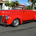 1940 Ford Deluxe Convertible Resto-Rod &#034;All Steel&#034; GM 350/330HP, 200R4 AOD, IFS