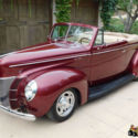 1940 Ford Deluxe Convertible Resto-Rod 350 TPI 700R4 Mustang II IFS All Steel