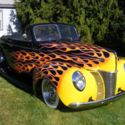 1940 ford deluxe convertible street rod
