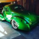 1940 ford deluxe coupe, 350 v8, 700r4, 4 link coil over.