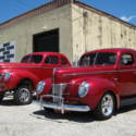 1940 FORD DELUXE COUPE ALL STEEL, 351 AUTO, A/C, GASSER STREETROD HOTROD NICE!!!