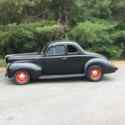 1940 Ford Deluxe Coupe Black RWD Manual deluxe