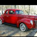 1940 Ford Deluxe Coupe - Power Steering, Power Brakes, A/C, All steel body