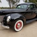 1940 Ford Deluxe Coupe, Stunning Black paint/body,rebuilt Flathead V-8, GORGEOUS