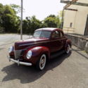 1940 Ford Deluxe Coupe with Rare Columbia 2 speed rear