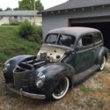 1940 Ford Deluxe Flathead V8 Edmunds Mooneyes patina hot rod