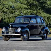 1940 Ford Deluxe Sedan James Brown Original Runs Good Straight and Solid