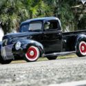 1940 Ford Pickup 2 Door 1,636 Miles Black Truck  3-Speed Manual