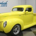 1940 Ford Pickup Street Rod 2250 Miles Yellow Pickup Truck 350 V8 Automatic