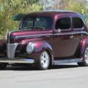 1940 Ford Sedan  18,000 Miles Black Cherry  5.9 Automatic