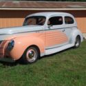 1940 ford sedan deluxe street rod, rat rod, hot rod