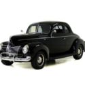 1940 Ford Standard  1068 Miles Black Coupe 239 ci 3 spd Manual on Column