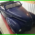 1940 Mercury Convertible 350 Engine With Front Runner System 3-Speed Leather IA