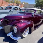 1940 Mercury Custom Coupe Purple custom