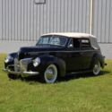 1940 Mercury Eight  4 Door Convertible Black