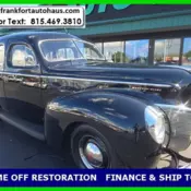 1940 Mercury Eight Sedan Used