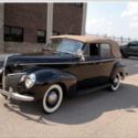1940 mercury four-door convertible sedan