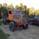 1940 Oshkosh county dump and plow truck