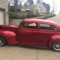 1940 plymouth 2door sedan candy apple red